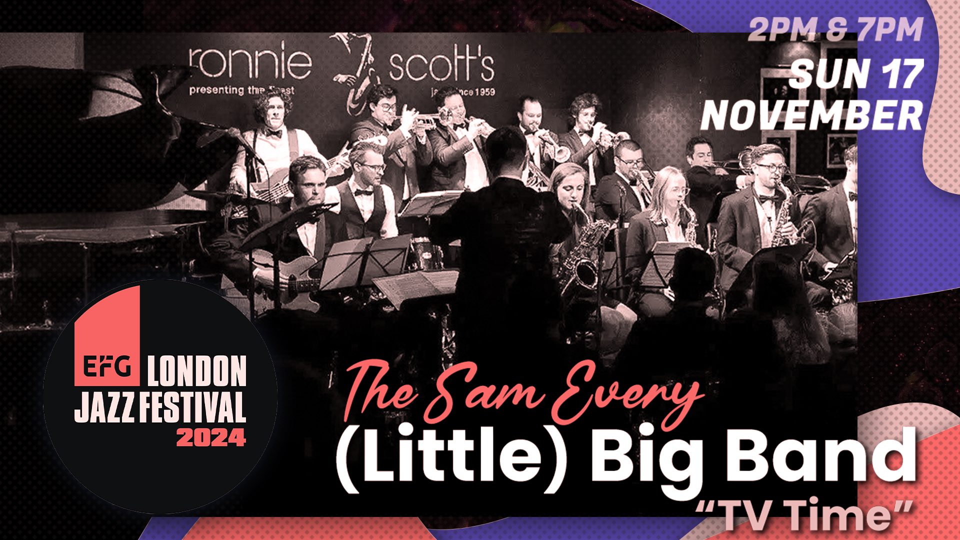 The Sam Every (Little) Big Band – “TV Time”